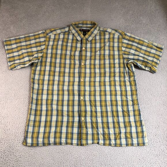Polo Ralph‎ Lauren Shirt Men XL Plaid Button Up Preppy Logo Collar Classic - Picture 1 of 7